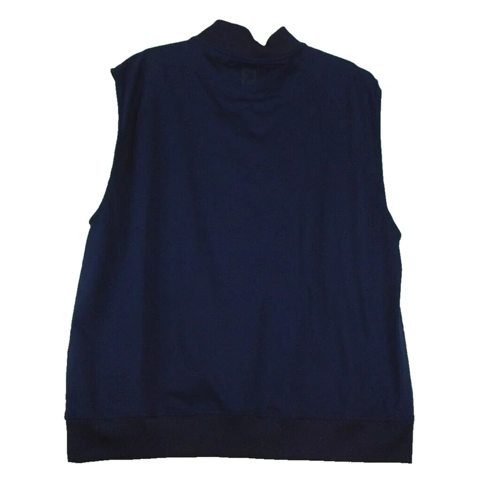 Footjoy Mens Golf Vest Performance‎ Stretch Quarter Zip Mens Size Large